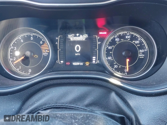 2019 Jeep Cherokee Latitude with VIN 1C4PJLCB8KD220444, listed as a IAAI auction lot 41245726 with 98,659 mi miles and . Bid and sale history available at DreamBid. Image 7.