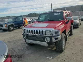 2008 Hummer H3 SUV Luxury with VIN 5GTEN13E588121861, listed as a Copart auction lot 83761754 with 182,940 mi miles and Salvage Title. Bid and sale history available at carsss.com. Image 11.