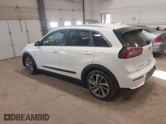2019 Kia Niro Touring with VIN KNDCE3LC3K5216257, listed as a IAAI auction lot 41760534 with 117,187 mi miles. Bid and sale history available at carsss.com. Image 3.