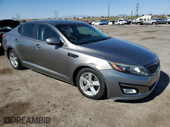 2015 Kia Optima LX with VIN 5XXGM4A73FG440923, listed as a Copart auction lot 54070525 with 124,902 mi miles and Clean Title. Bid and sale history available at carsss.com. Image 4.