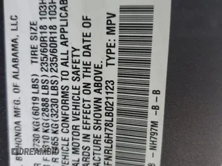 2020 Honda Odyssey EX-L z VIN 5FNRL6H78LB021123, wystawiony jako Copart lot #50925605 z przebiegiem 57 891 mil mil oraz Szkoda całkowita • Salvage title. Historia ofert i sprzedaży dostępna na DreamBid. Obrazek 15.