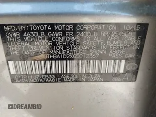 2016 Lexus IS 200t z VIN JTHBA1D2XG5012367, wystawiony jako IAAI lot #42312229 z przebiegiem 77 728 mil mil oraz . Historia ofert i sprzedaży dostępna na DreamBid. Obrazek 9.