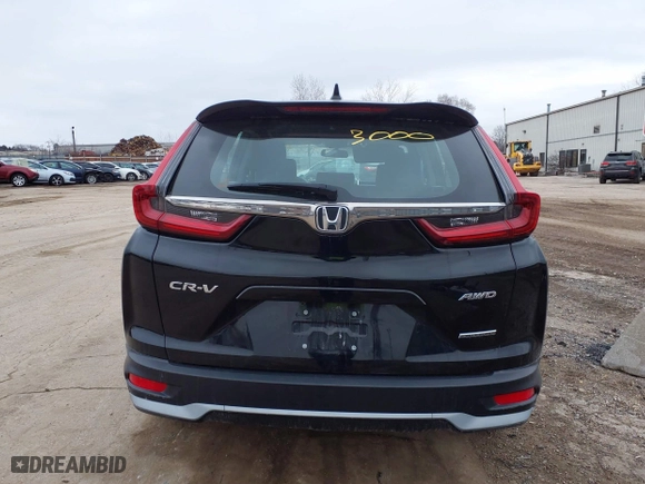 2022 Honda CR-V Special Edition with VIN 7FARW2H72NE006124, listed as a IAAI auction lot 41533000 with 21,226 mi miles. Bid and sale history available at carsss.com. Image 17.