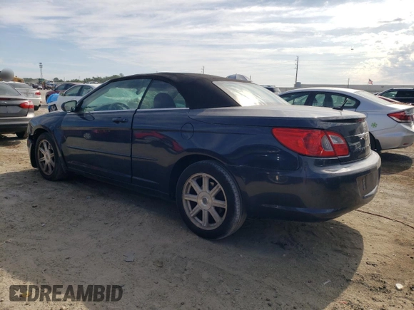 2008 Chrysler Sebring Touring z VIN 1C3LC55R88N145038, wystawiony jako Copart lot #57938415 z przebiegiem 120 291 mil mil oraz Szkoda całkowita • Salvage title. Historia ofert i sprzedaży dostępna na DreamBid. Obrazek 2.