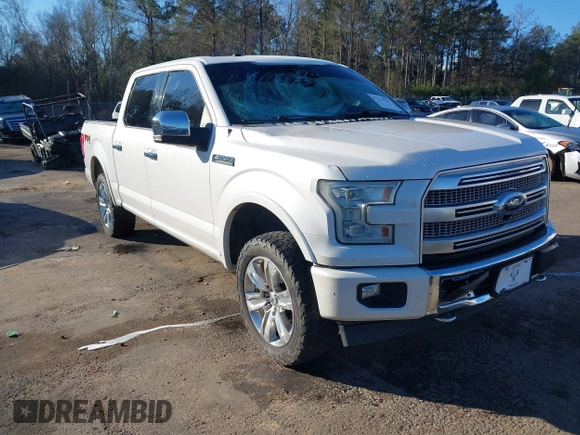 2017 Ford F-150 XL with VIN 1FTEW1EF5HFA07428, listed as a IAAI auction lot 41334443 with 178,545 mi miles. Bid and sale history available at carsss.com. Image 1.