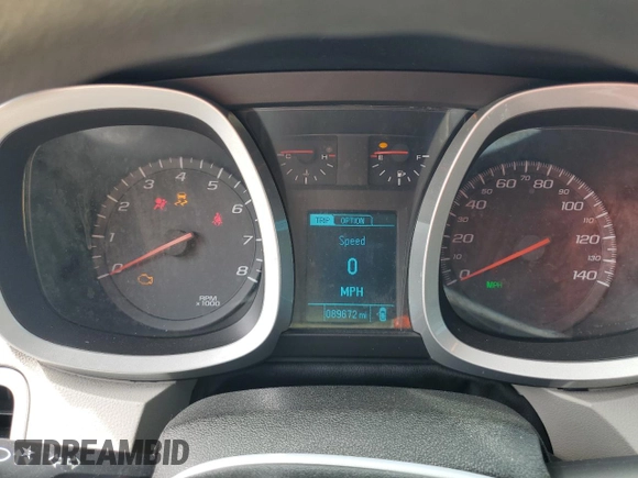 2013 Chevrolet Equinox LS z VIN 2GNALBEK5D6424912, wystawiony jako Copart lot #51798185 z przebiegiem 89 672 mil mil oraz Szkoda całkowita • Salvage title. Historia ofert i sprzedaży dostępna na DreamBid. Obrazek 9.