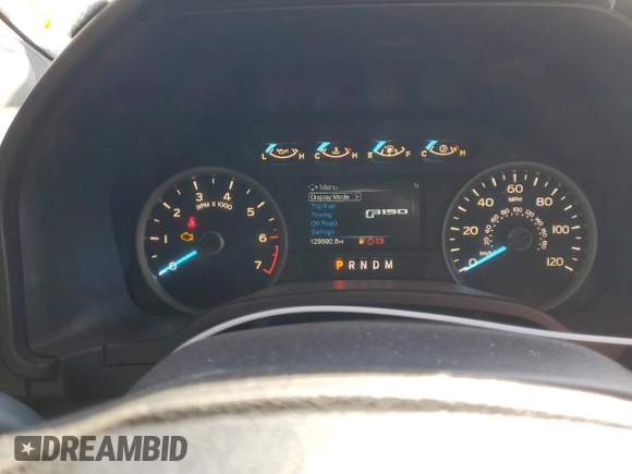 2018 Ford F-150 XL with VIN 1FTEW1CG8JFC09441, listed as a Copart auction lot 45755915 with 129,592 mi miles and Clean title. Bid and sale history available at DreamBid. Image 9.