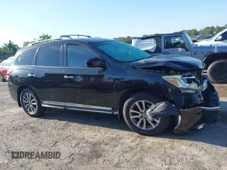 2016 Nissan Pathfinder S with VIN 5N1AR2MN6GC650242, listed as a IAAI auction lot 42284603 with 134,627 mi miles and . Bid and sale history available at DreamBid. Image 13.
