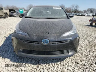 2020 Toyota Prius LE with VIN JTDL9RFU0L3019099, listed as a Copart auction lot 48380615 with 38,600 mi miles and Salvage Title. Bid and sale history available at DreamBid. Image 5.
