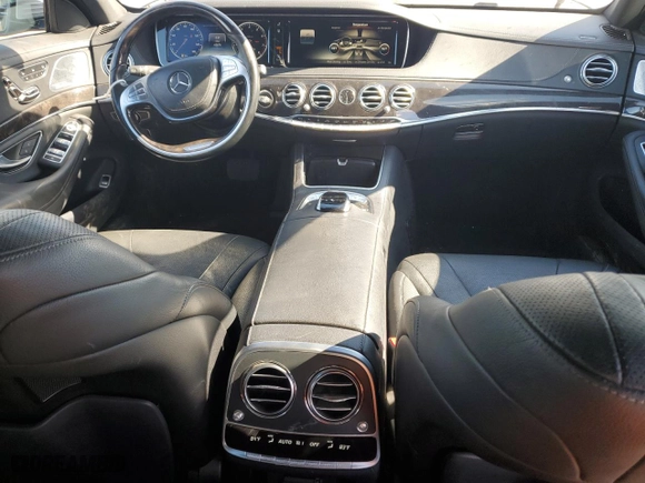 2016 Mercedes-Benz S-Class S 550 with VIN WDDUG8FB9GA221675, listed as a Copart auction lot 46803515 with NaN miles and Salvage Title. Bid and sale history available at carsss.com. Image 8.