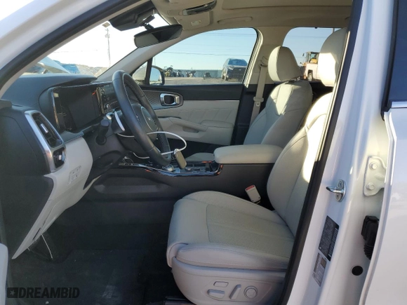 2023 Kia Sorento Plug-In Hybrid SX Prestige with VIN KNDRMDLH4P5205967, listed as a Copart auction lot 83357924 with 28,992 mi miles and Salvage Title. Bid and sale history available at carsss.com. Image 7.