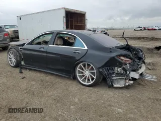 2014 Mercedes-Benz S-Class S 550 with VIN WDDUG8CB7EA009259, listed as a Copart auction lot 45183065 with 0 mi miles and Salvage Title. Bid and sale history available at carsss.com. Image 2.