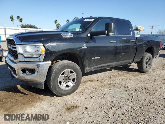 2021 Ram 2500 Tradesman with VIN 3C6UR5CL1MG525393, listed as a Copart auction lot 46311945 with 55,611 mi miles and Salvage Title. Bid and sale history available at carsss.com. Image 1.