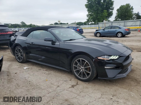 2019 Ford Mustang EcoBoost with VIN 1FATP8UH1K5172427, listed as a Copart auction lot 60688935 with 30,928 mi miles and Salvage title. Bid and sale history available at DreamBid. Image 4.