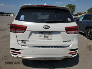 2016 Kia Sorento SXL with VIN 5XYPK4A10GG055107, listed as a Copart auction lot 69177304 with 138,300 mi miles and Salvage Title. Bid and sale history available at carsss.com. Image 6.