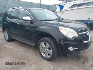 2012 Chevrolet Equinox LT w/2LT with VIN 2GNFLNEK8C6145802, listed as a IAAI auction lot 41931585 with 107,862 mi miles. Bid and sale history available at carsss.com. Image 1.