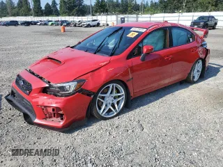 2019 Subaru WRX STI with VIN JF1VA2R61K9804009, listed as a Copart auction lot 61275975 with 51,554 mi miles and Salvage title. Bid and sale history available at DreamBid. Image 1.