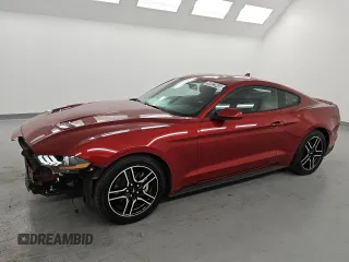 2020 Ford Mustang EcoBoost z VIN 1FA6P8TH9L5187158, wystawiony jako Copart lot #56923945 z przebiegiem 41 021 mil mil oraz Czysty tytuł • Clean title. Historia ofert i sprzedaży dostępna na DreamBid. Obrazek 1.