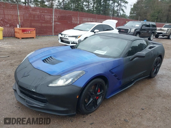 2017 Chevrolet Corvette 1LT with VIN 1G1YA2D76H5116605, listed as a IAAI auction lot 40882868 with 33,194 mi miles and . Bid and sale history available at DreamBid. Image 2.