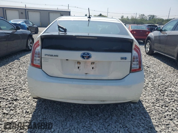 2014 Toyota Prius Four with VIN JTDKN3DU2E1758626, listed as a Copart auction lot 64491855 with 193,502 mi miles and Clean title. Bid and sale history available at DreamBid. Image 6.