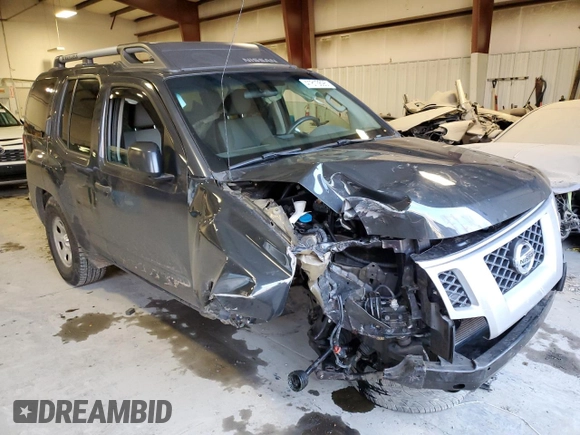 2014 Nissan Xterra X with VIN 5N1AN0NWXEN809546, listed as a Copart auction lot 41813695 with 86,713 mi miles and Salvage Title. Bid and sale history available at DreamBid. Image 4.