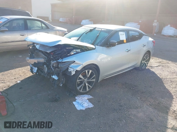 2017 Nissan Maxima SV with VIN 1N4AA6AP4HC423065, listed as a IAAI auction lot 41261087 with 86,785 mi miles and . Bid and sale history available at DreamBid. Image 17.