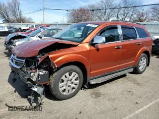 2014 Dodge Journey SE with VIN 3C4PDCAB4ET118891, listed as a Copart auction lot 50193755 with 90,213 mi miles and Salvage title. Bid and sale history available at DreamBid. Image 1.