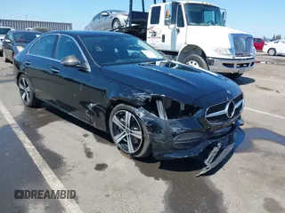 2022 Mercedes-Benz C 300 with VIN W1KAF4HB4NR011074, listed as a IAAI auction lot 42077950 with 16,438 mi miles and . Bid and sale history available at DreamBid. Image 1.