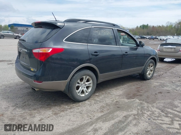 2009 Hyundai Veracruz GLS with VIN KM8NU73C69U079443, listed as a IAAI auction lot 42198124 with 165,597 mi miles and . Bid and sale history available at DreamBid. Image 4.