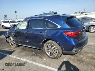 2018 Acura MDX w/Advance/Entertainment Pkg with VIN 5J8YD4H97JL000662, listed as a Copart auction lot 89219945 with 0 mi miles and Salvage Title. Bid and sale history available at carsss.com. Image 2.
