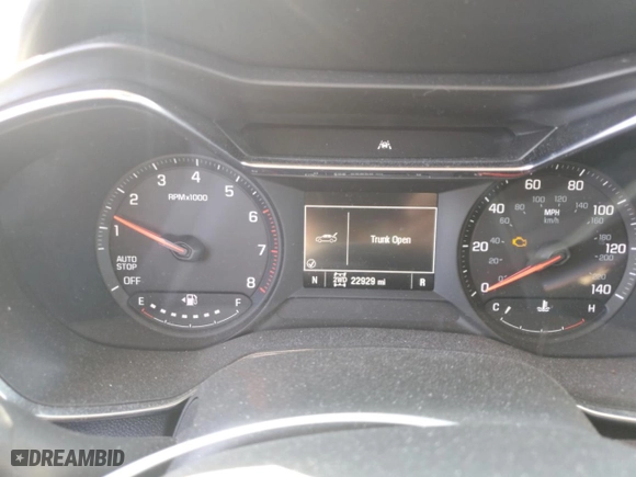 2023 Chevrolet TrailBlazer LT with VIN KL79MRSL5PB180594, listed as a Copart auction lot 48587585 with 22,929 mi miles and Salvage Title. Bid and sale history available at carsss.com. Image 9.