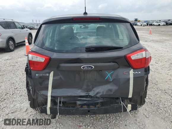 2015 Ford C-Max SEL with VIN 1FADP5CU6FL101839, listed as a Copart auction lot 53631355 with 53,593 mi miles and Salvage Title. Bid and sale history available at DreamBid. Image 6.