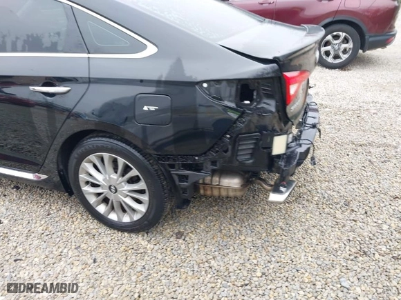 2015 Hyundai Sonata 2.4L Sport with VIN 5NPE34AF7FH167121, listed as a IAAI auction lot 42005240 with 110,612 mi miles. Bid and sale history available at carsss.com. Image 19.