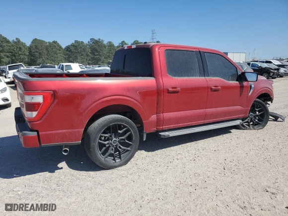 2021 Ford F-150 XL with VIN 1FTEW1C59MKD65398, listed as a Copart auction lot 72007914 with 76,261 mi miles and Clean Title. Bid and sale history available at carsss.com. Image 3.