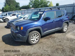 2017 Jeep Renegade Altitude with VIN ZACCJBBB0HPE51522, listed as a Copart auction lot 63146085 with 247,505 mi miles and Clean title. Bid and sale history available at DreamBid. Image 1.