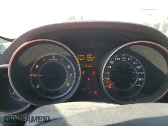 2009 Acura MDX Tech Pkg with VIN 2HNYD28659H001840, listed as a Copart auction lot 63288324 with 283,596 mi miles and Salvage Title. Bid and sale history available at carsss.com. Image 9.