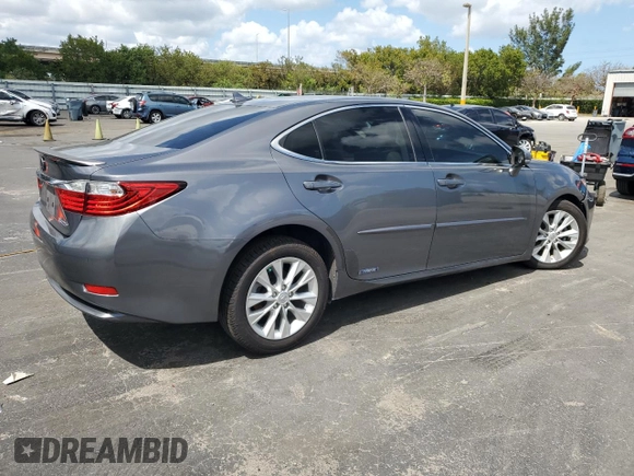 2013 Lexus ES 300h Hybrid with VIN JTHBW1GG1D2013994, listed as a Copart auction lot 53707125 with 132,013 mi miles and Salvage Title. Bid and sale history available at carsss.com. Image 3.