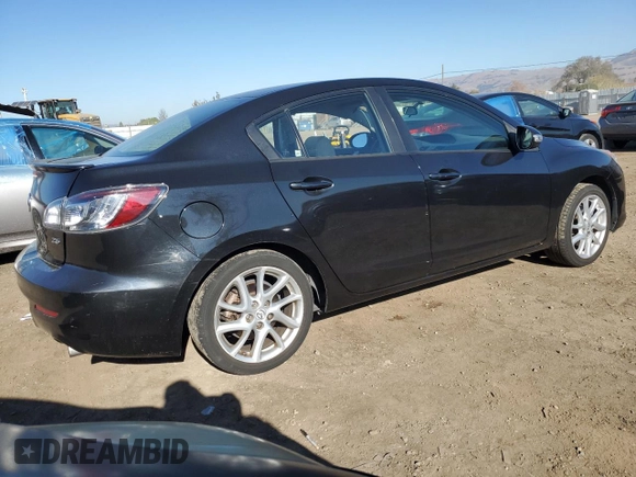 2012 Mazda 3 s Touring with VIN JM1BL1V94C1653104, listed as a Copart auction lot 83624904 with 121,080 mi miles and Salvage Title. Bid and sale history available at carsss.com. Image 3.