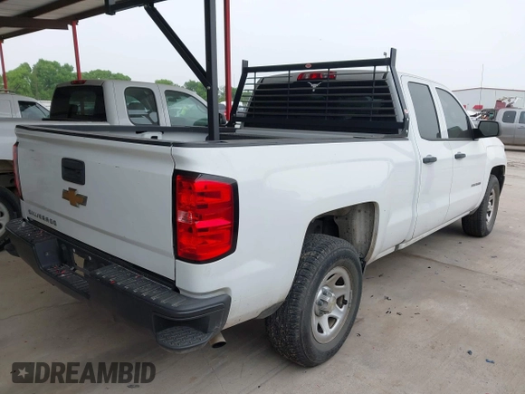 2018 Chevrolet Silverado 1500 Work Truck with VIN 1GCRCNEH4JZ374697, listed as a IAAI auction lot 41903522 with 231,638 mi miles. Bid and sale history available at carsss.com. Image 4.