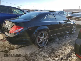 2007 Mercedes-Benz CL-Class 5.5L V8 with VIN WDDEJ71X57A007978, listed as a Copart auction lot 87651885 with 0 mi miles and Salvage Title. Bid and sale history available at carsss.com. Image 3.