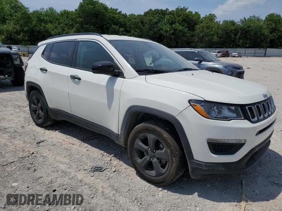 2020 Jeep Compass Sport с VIN 3C4NJCAB7LT256955, выставлен на аукционе Copart как лот 57062805 с пробегом 50 827 миль миль и Списание • Salvage title. История ставок и продаж доступна на DreamBid. Изображение 4.