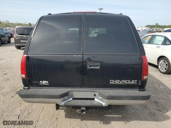 1999 Chevrolet Tahoe Z71 with VIN 1GNEK13R6XJ411348, listed as a Copart auction lot 71179204 with 162,752 mi miles and Salvage Title. Bid and sale history available at carsss.com. Image 6.