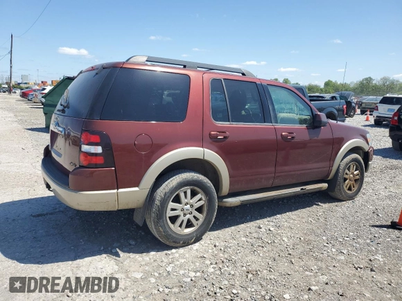 2010 Ford Explorer Eddie Bauer with VIN 1FMEU7EE3AUA40960, listed as a Copart auction lot 53076935 with 241,880 mi miles and Clean title. Bid and sale history available at DreamBid. Image 3.
