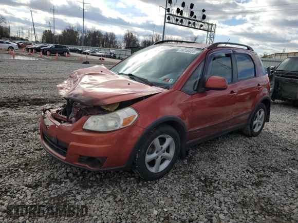 2008 Suzuki SX4 with VIN JS2YB413785101604, listed as a Copart auction lot 79716424 with 119,758 mi miles and Salvage Title. Bid and sale history available at carsss.com. Image 1.