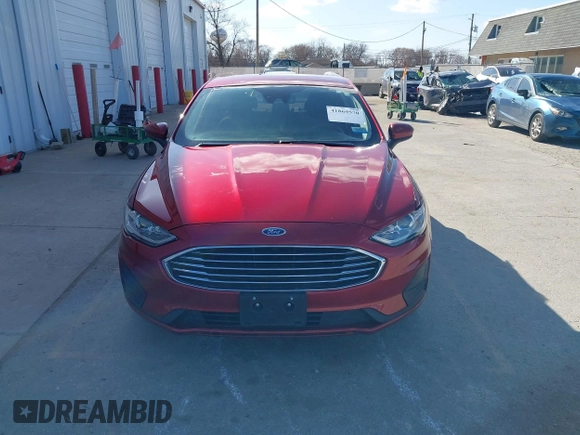 2019 Ford Fusion SE with VIN 3FA6P0HD4KR132068, listed as a IAAI auction lot 41869570 with 86,660 mi miles and . Bid and sale history available at DreamBid. Image 12.