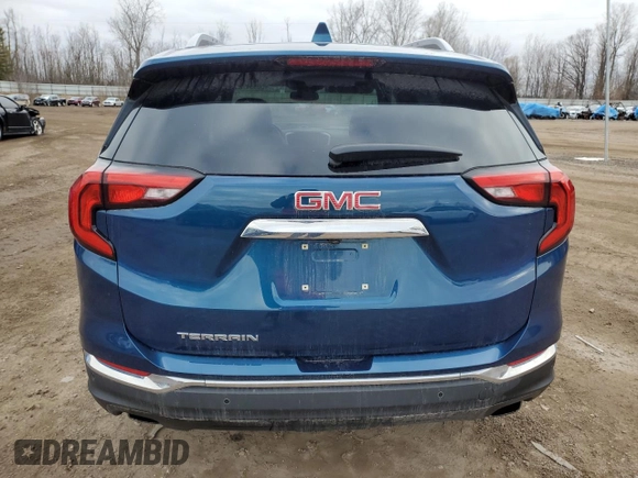 2019 GMC Terrain SLT with VIN 3GKALPEX5KL350423, listed as a Copart auction lot 50354785 with 48,438 mi miles and Clean Title. Bid and sale history available at carsss.com. Image 6.