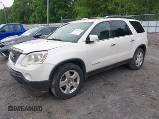 2008 GMC Acadia SLT1 z VIN 1GKEV23718J139981, wystawiony jako IAAI lot #42081905 z przebiegiem 166 014 mil mil oraz . Historia ofert i sprzedaży dostępna na DreamBid. Obrazek 2.