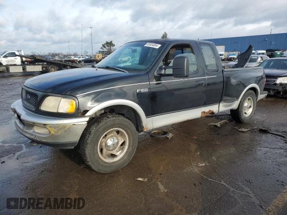 1997 Ford F-150 z VIN 1FTDX08W4VKD75892, wystawiony jako Copart lot #85554054 z przebiegiem 280 706 mil mil oraz Czysty tytuł • Clean title. Historia ofert i sprzedaży dostępna na DreamBid. Obrazek 1.