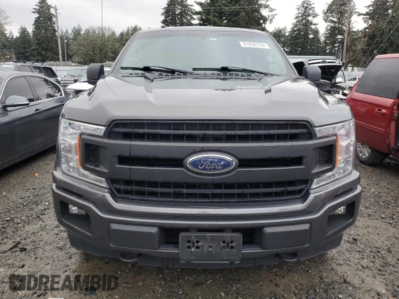 2018 Ford F-150 XL z VIN 1FTNF1EG5JKC26895, wystawiony jako Copart lot #81856764 z przebiegiem 46 609 mil mil oraz Szkoda całkowita • Salvage title. Historia ofert i sprzedaży dostępna na DreamBid. Obrazek 5.