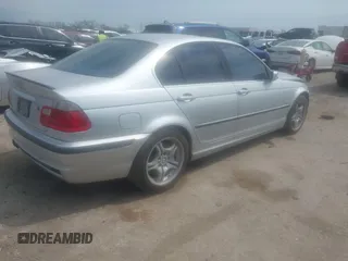 2001 BMW 3 Series 330i with VIN WBAAV53441JR78432, listed as a IAAI auction lot 41875391 with 105,050 mi miles. Bid and sale history available at carsss.com. Image 4.